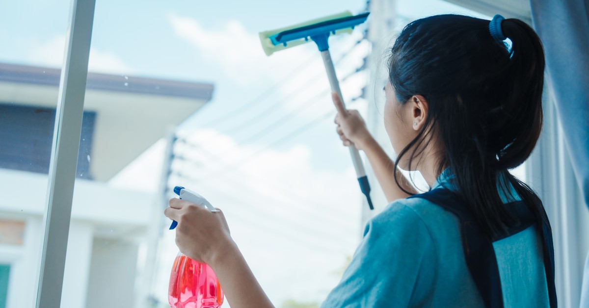 Limpieza de cristales y ventanas