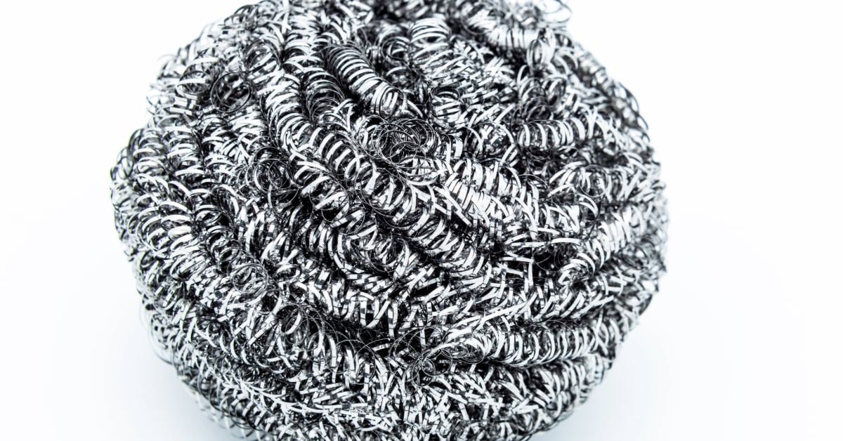 Estropajos met&aacute;licos o esponjas abrasivas