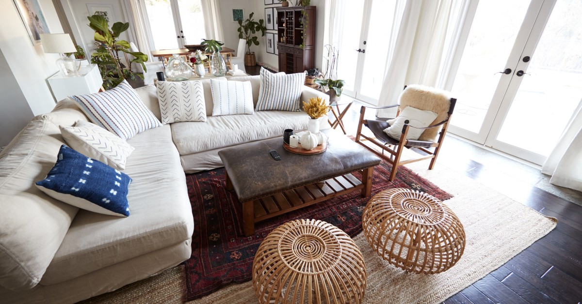 Salón y dormitorios