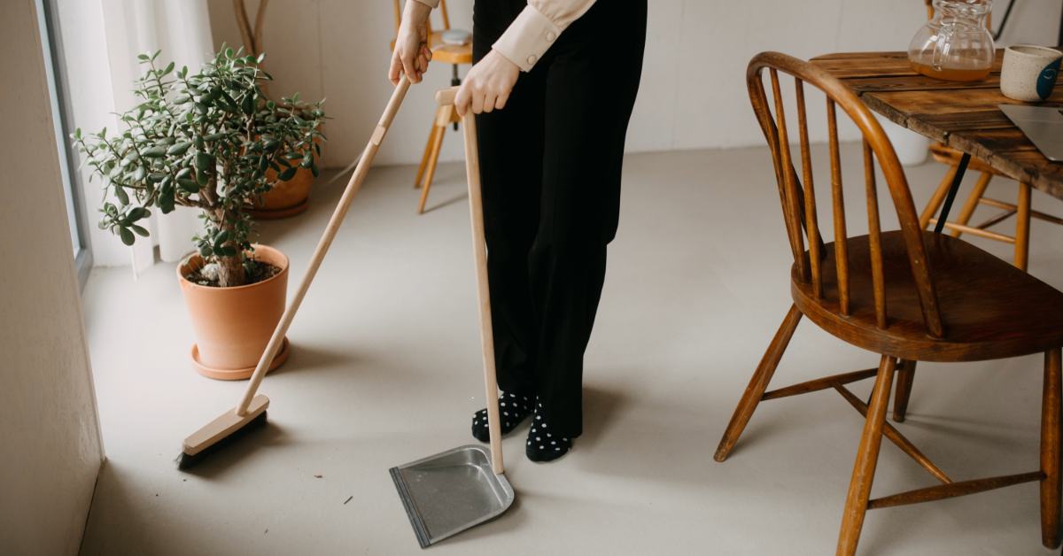 Barrer en lugar de aspirar