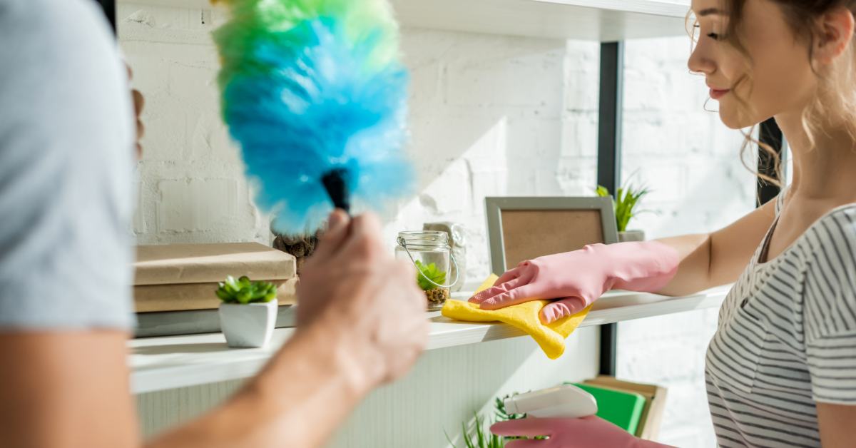 Cómo mantener tu hogar libre de polvo residual