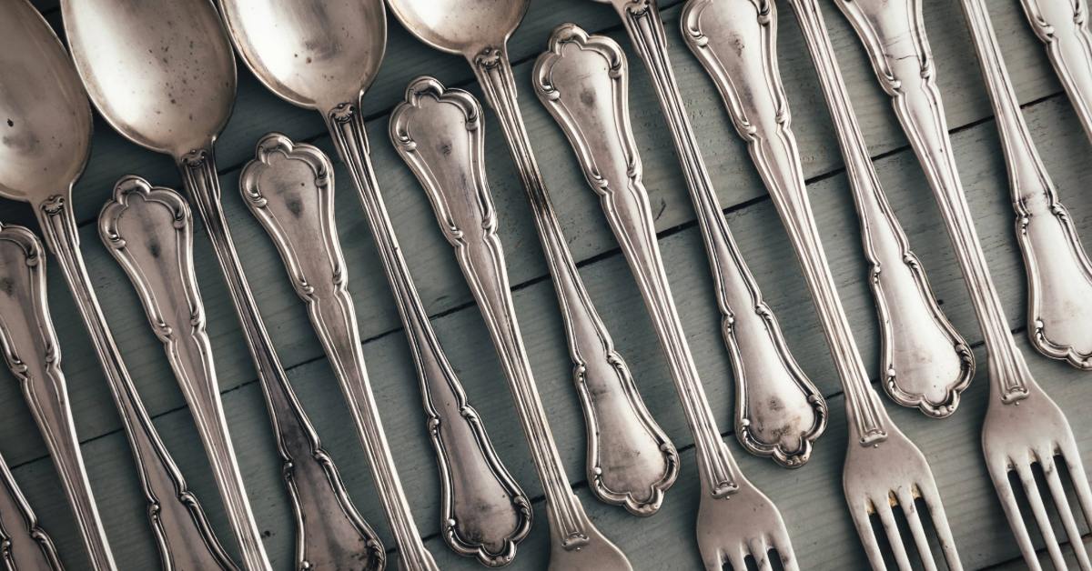 Limpieza de objetos de plata
